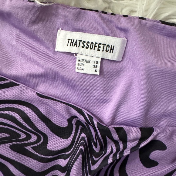 ThatsSoFetch Oden Skirt in Purple size US 6 - Picture 3 of 5